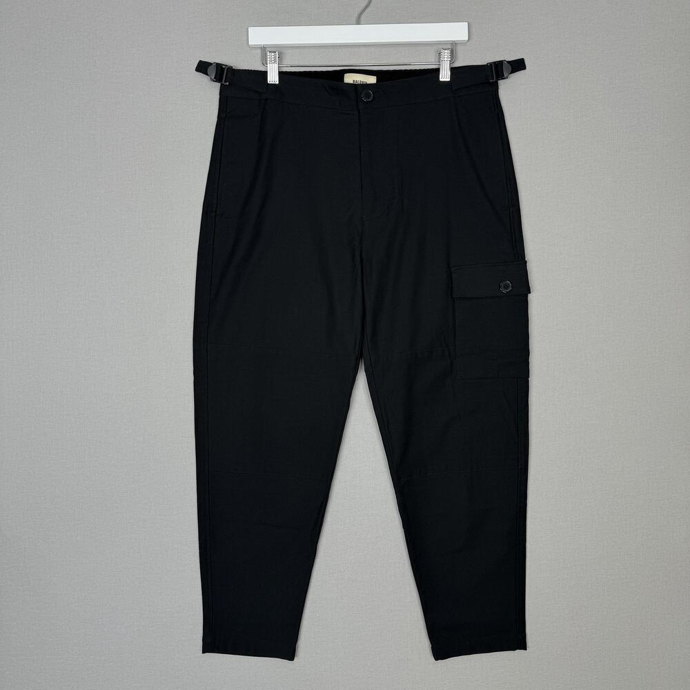 Baldwin Kansas City Mens 32 Black Utility Tapered Chino Streetwear Grunge Y2K‎